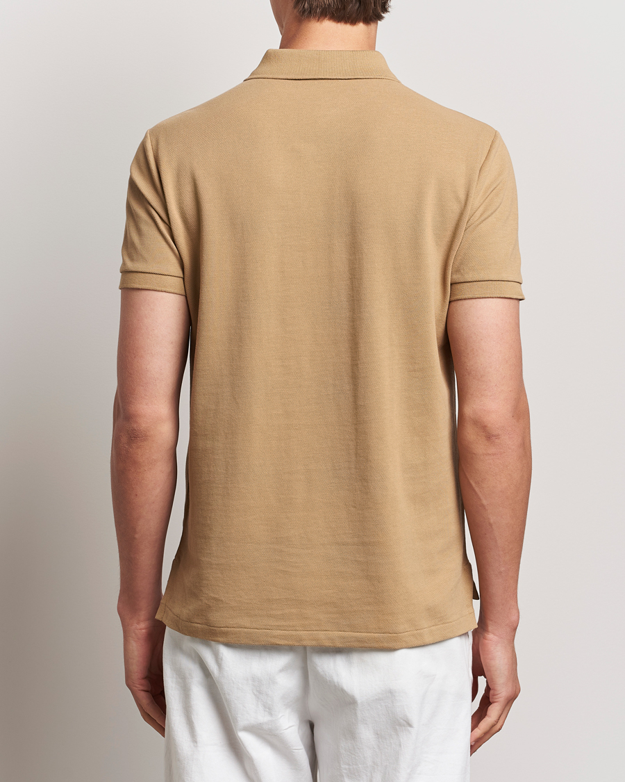 Herre | Polotrøjer | Polo Ralph Lauren | Custom Slim Fit Polo Café Tan