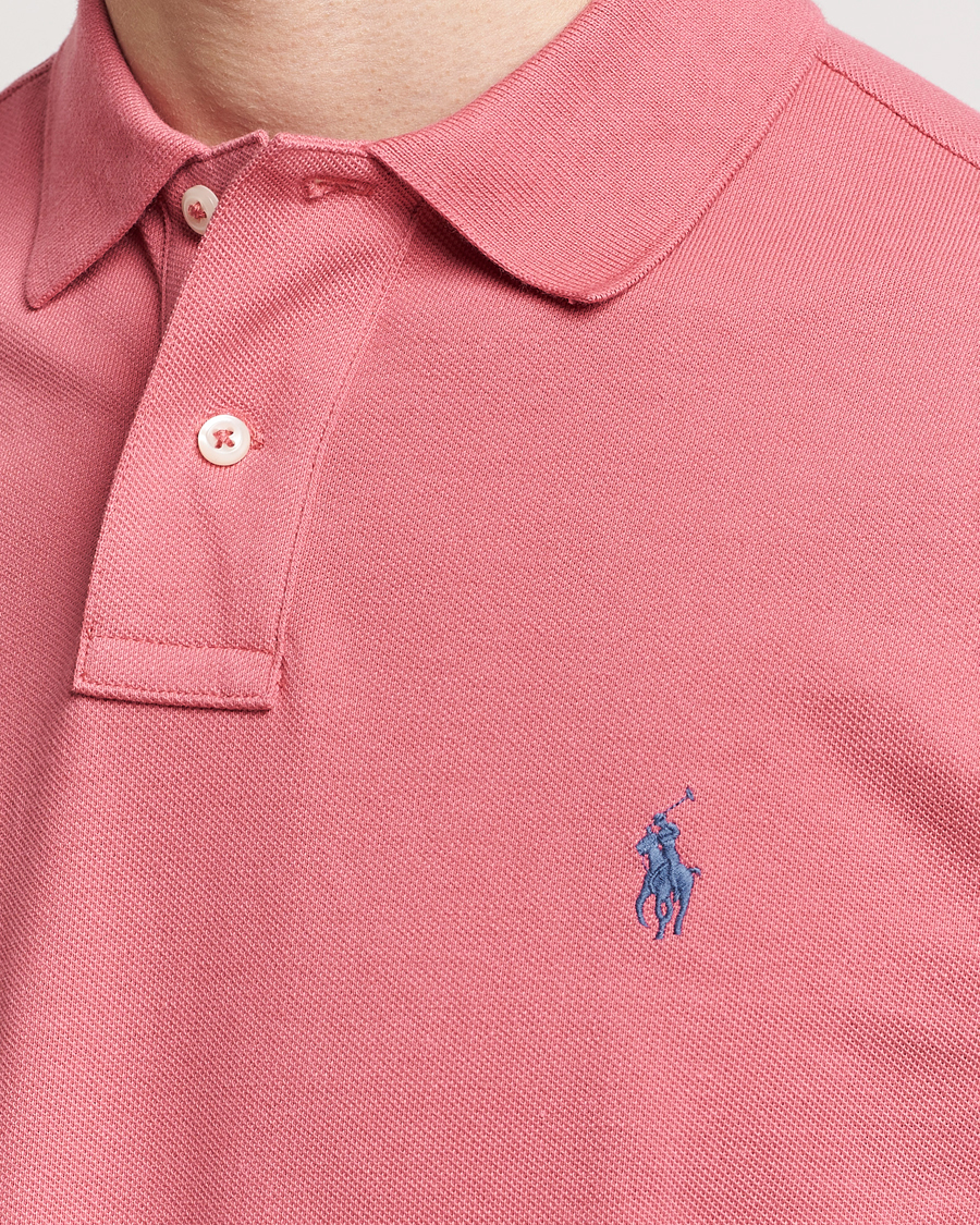 Herre | Polotrøjer | Polo Ralph Lauren | Custom Slim Fit Polo Adirondack Red
