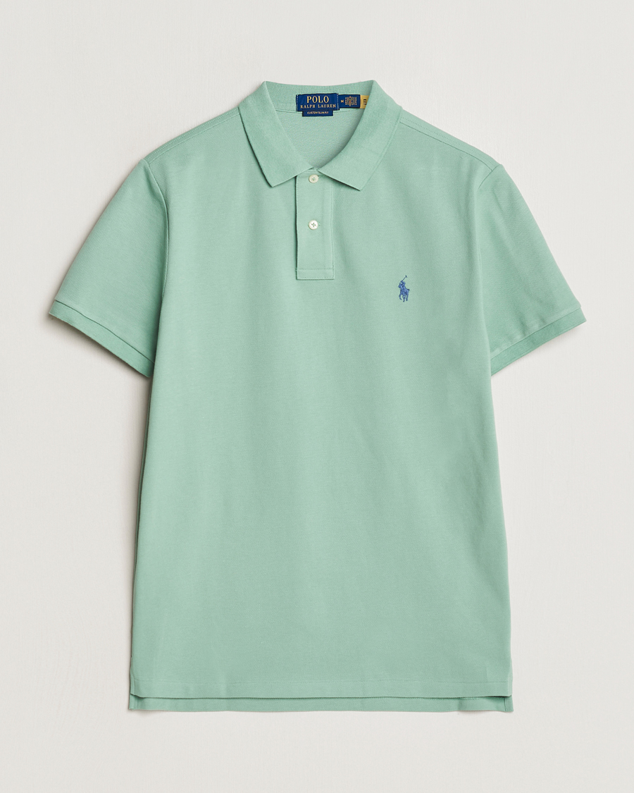 Herre |  | Polo Ralph Lauren | Custom Slim Fit Polo Faded Mint