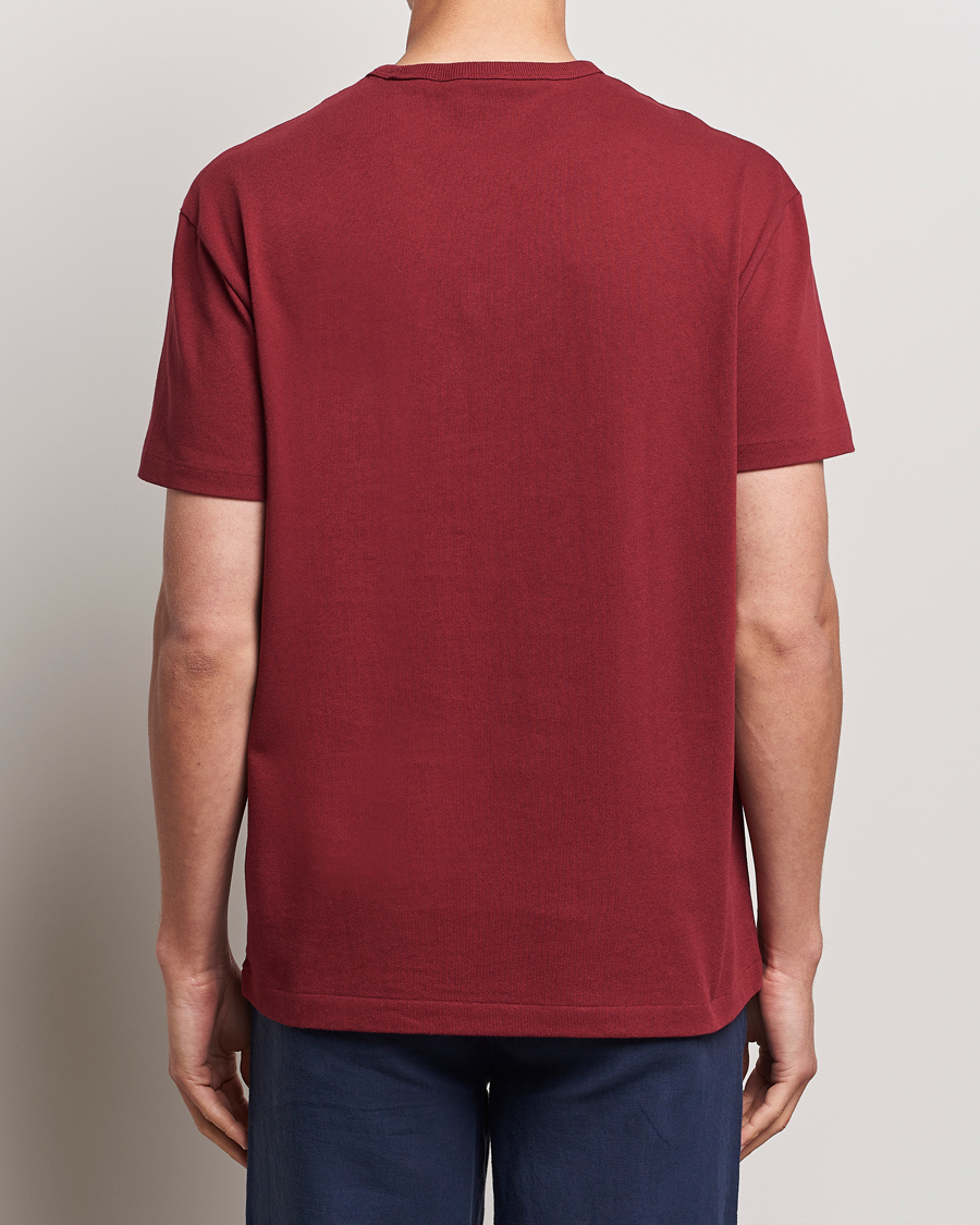 Herre | T-Shirts | Polo Ralph Lauren | Heavyweight Crew Neck T-Shirt Red Carpet