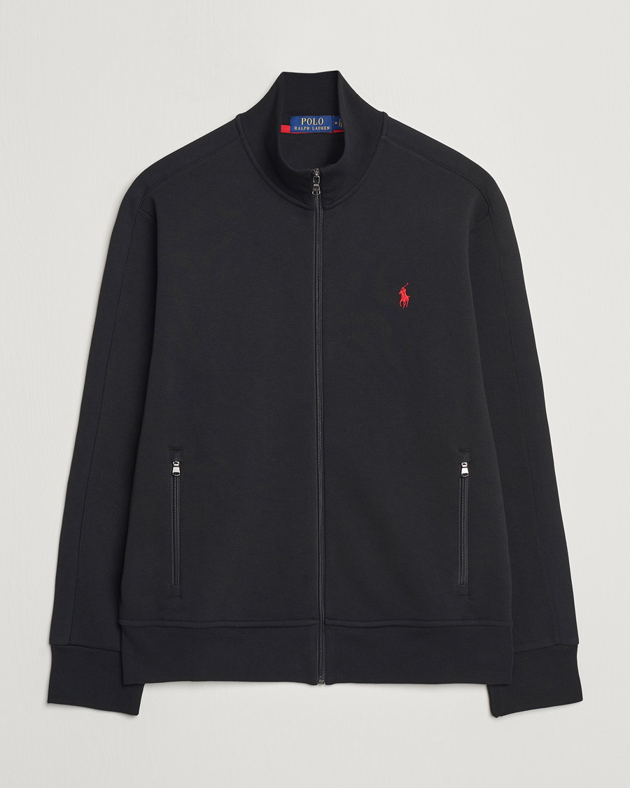 Herre | Trøjer | Polo Ralph Lauren | Full Zip Track Jacket Polo Black