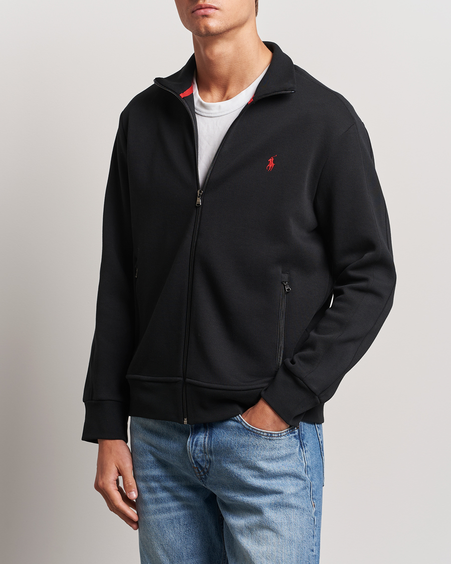 Herre | Trøjer | Polo Ralph Lauren | Full Zip Track Jacket Polo Black