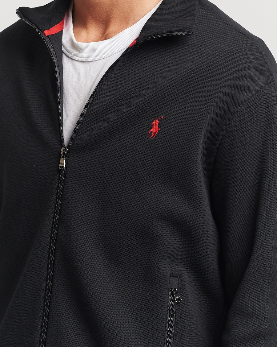 Herre | Trøjer | Polo Ralph Lauren | Full Zip Track Jacket Polo Black