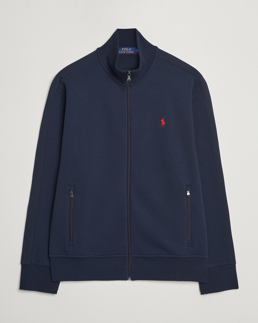 Herre | Trøjer | Polo Ralph Lauren | Tech Double Knit Full Zip Aviator Navy