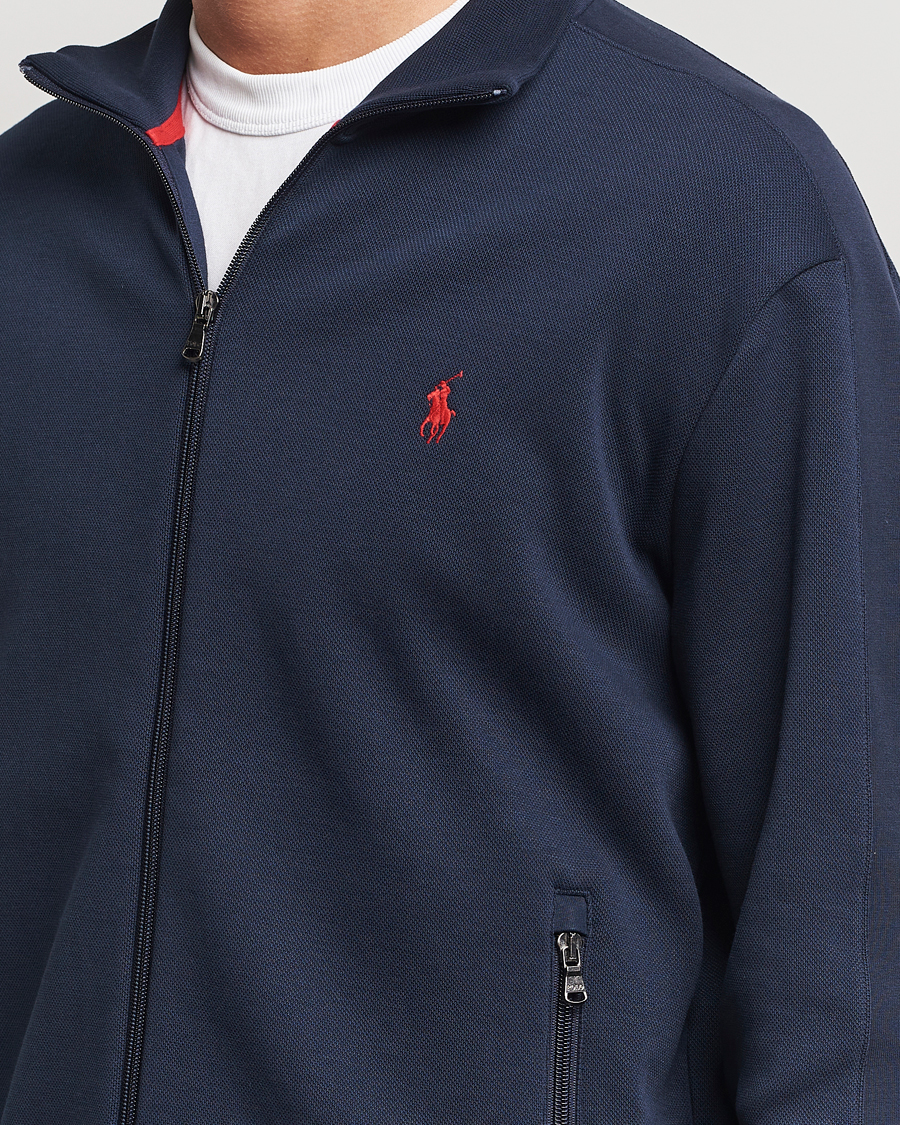 Herre | Trøjer | Polo Ralph Lauren | Tech Double Knit Full Zip Aviator Navy