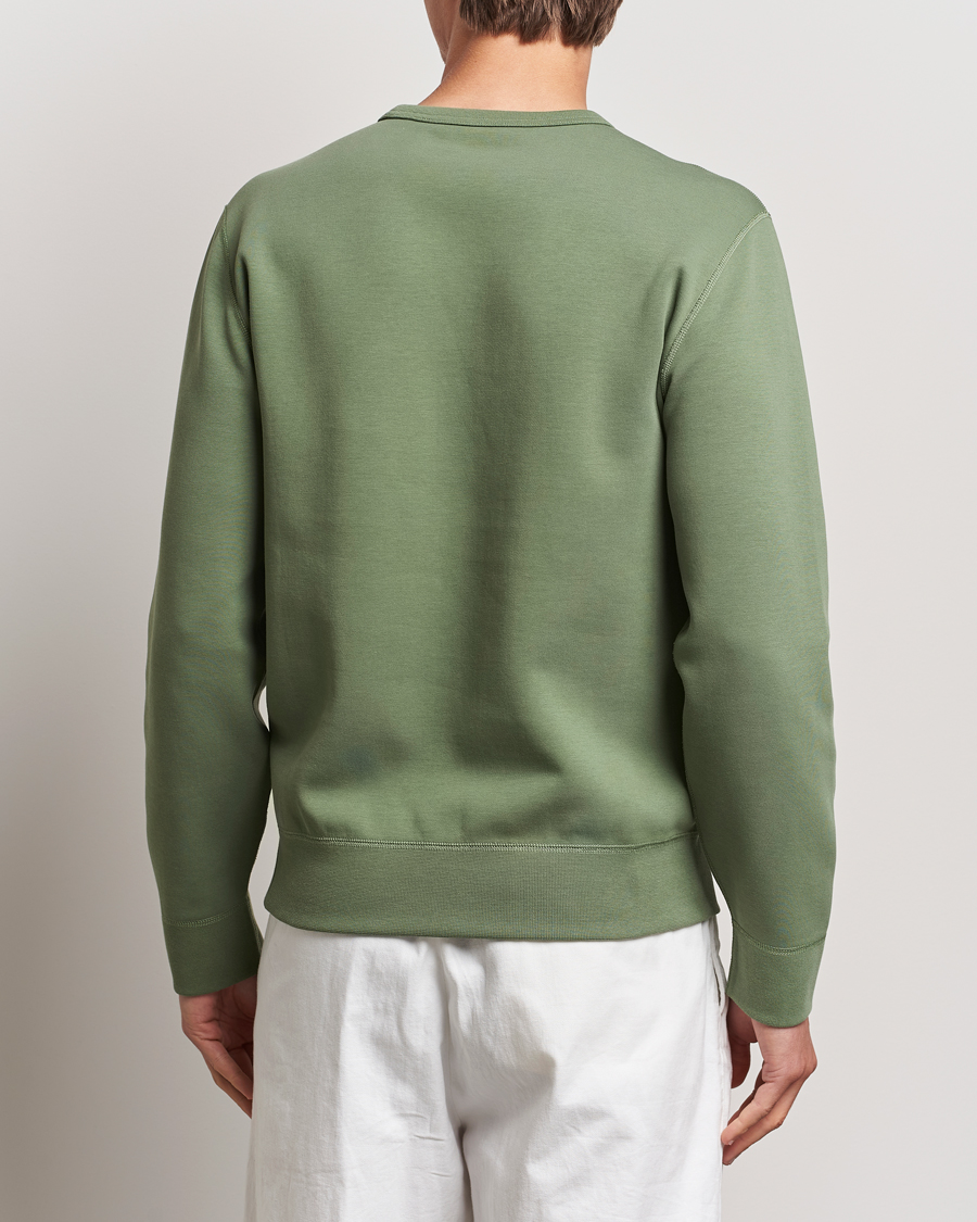 Herre | Trøjer | Polo Ralph Lauren | Tech Double Knit Crew Neck Sweatshirt Cargo Green