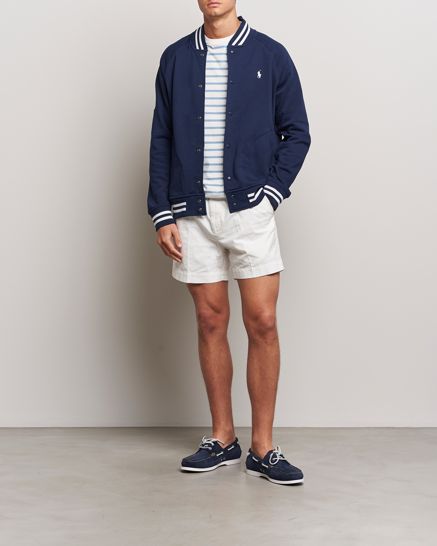 Herre | Jakker | Polo Ralph Lauren | Match Club Baseball Jacket Newport Navy