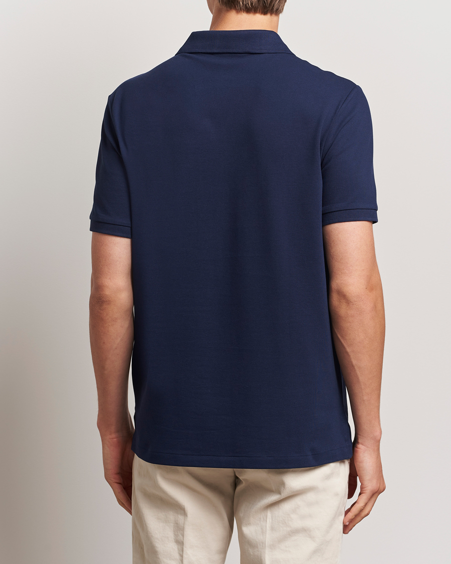 Herre | Polotrøjer | Polo Ralph Lauren | Classic Fit Open Collar Polo Refined Navy