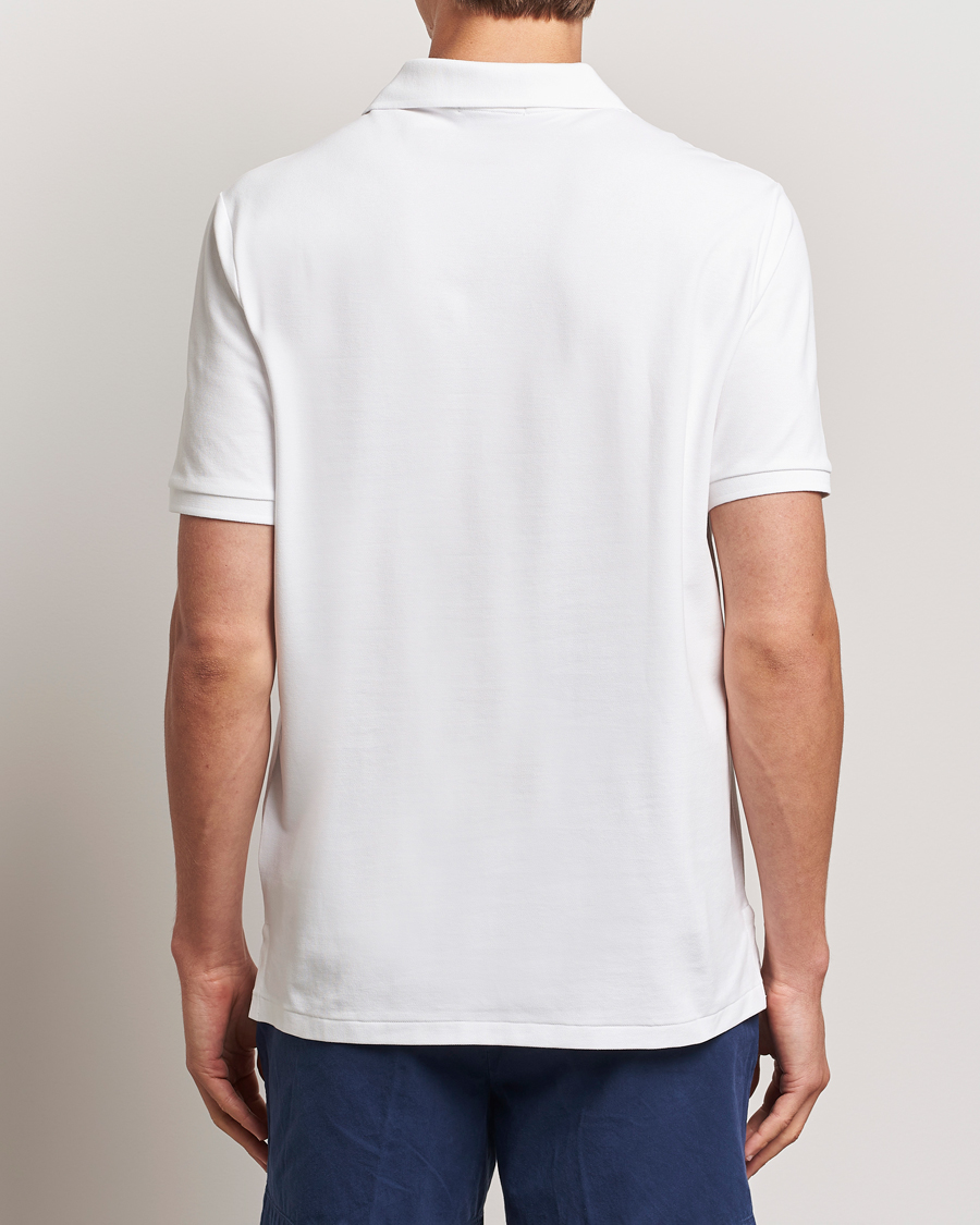 Herre | Polotrøjer | Polo Ralph Lauren | Classic Fit Open Collar Polo White