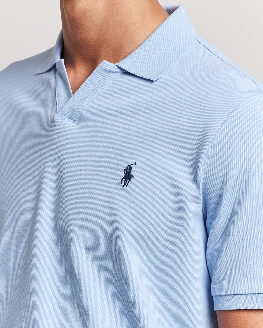 Herre | Polotrøjer | Polo Ralph Lauren | Classic Fit Open Collar Polo Office Blue