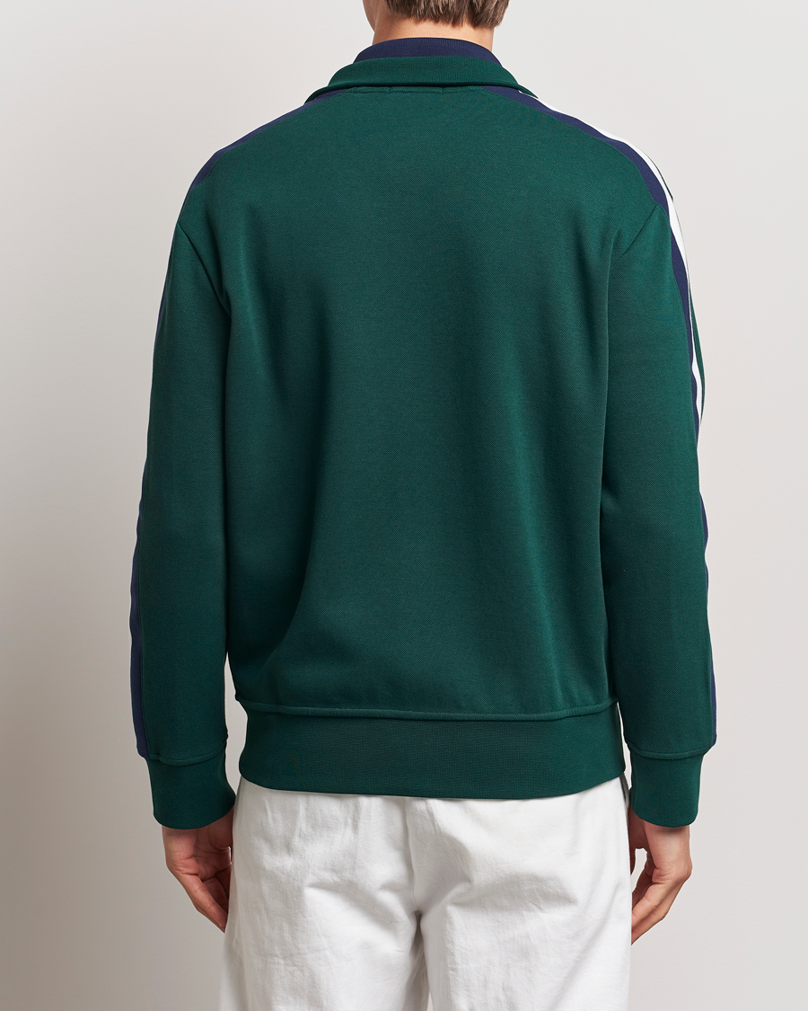 Herre | Trøjer | Polo Ralph Lauren | Double Knit Taped Track Jacket Moss Agate