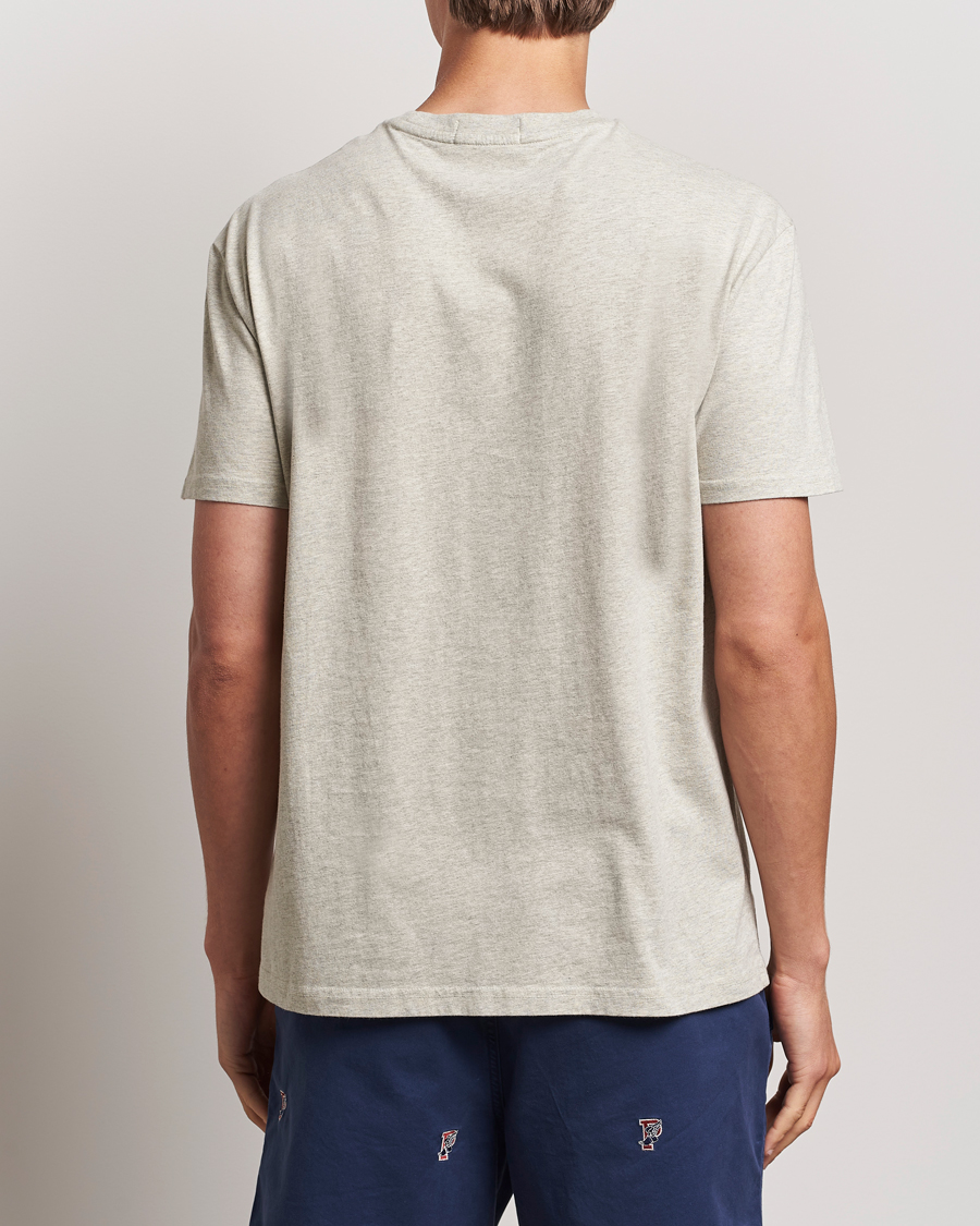 Herre | T-Shirts | Polo Ralph Lauren | Graphic Crew Neck T-Shirt Light Vintage Heather