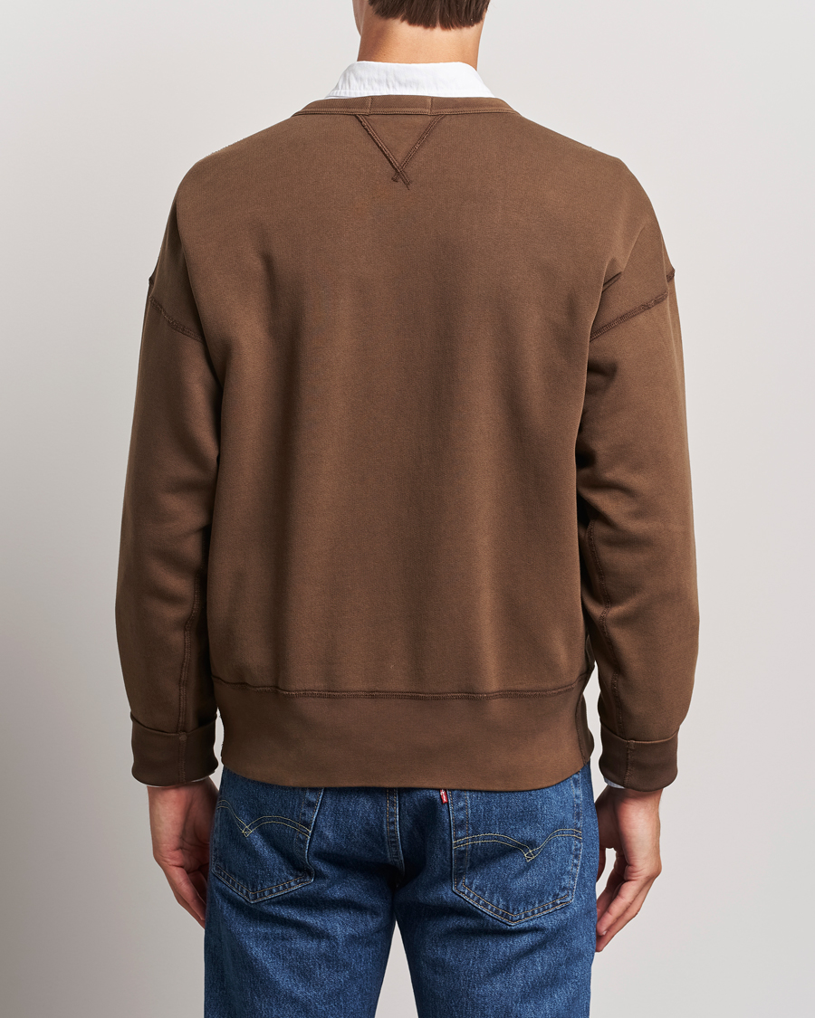 Herre | Trøjer | Polo Ralph Lauren | Graphic Vintage Fleece Sweatshirt Court Brown