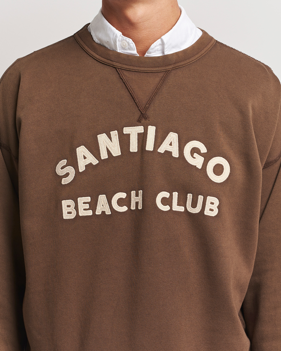 Herre | Trøjer | Polo Ralph Lauren | Graphic Vintage Fleece Sweatshirt Court Brown