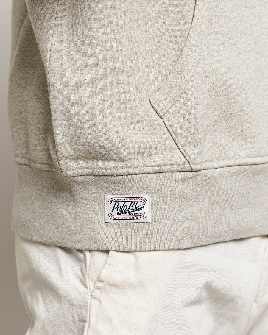 Herre | Trøjer | Polo Ralph Lauren | P Fleece Half Zip Light Vintage Heather