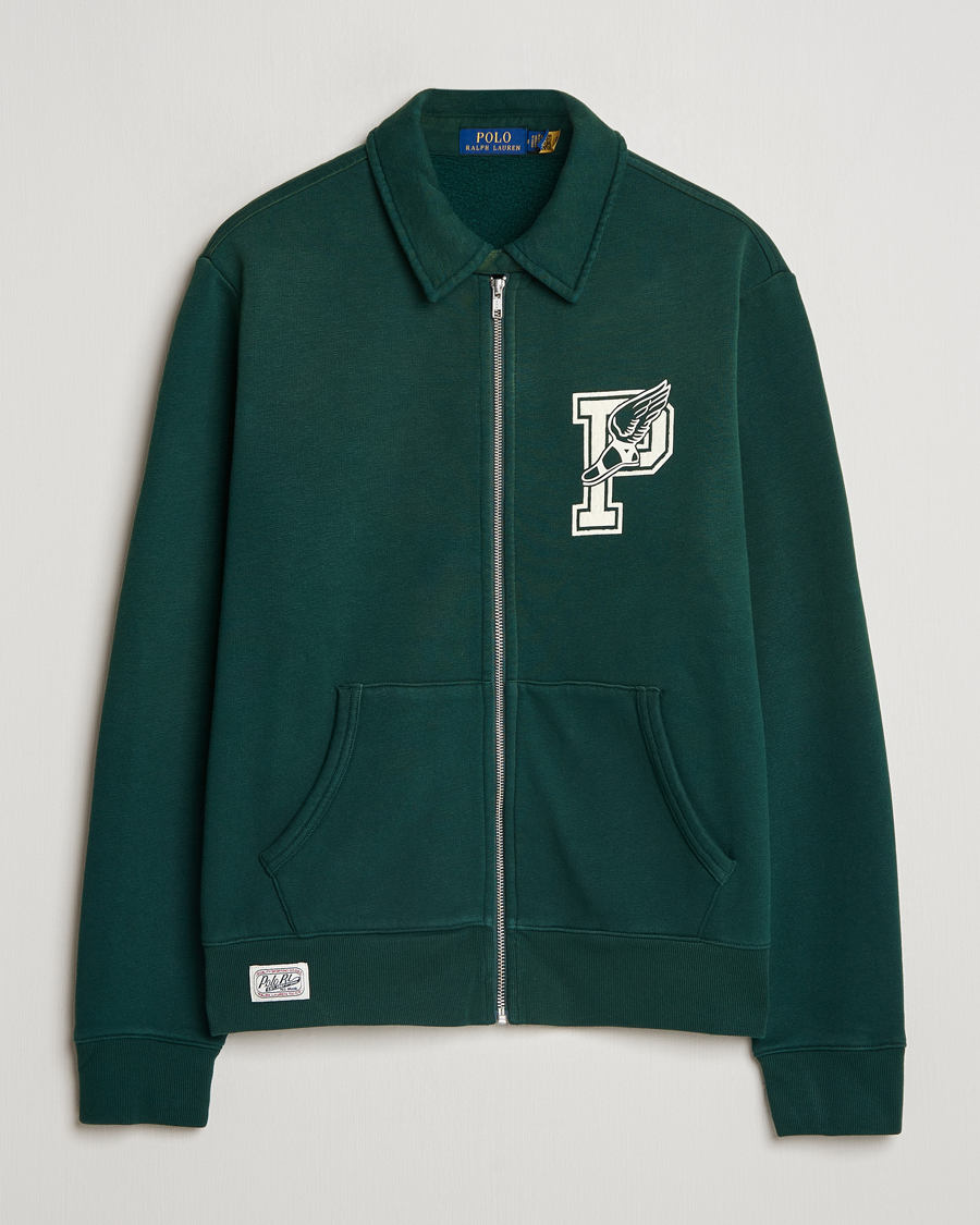 Herre | Trøjer | Polo Ralph Lauren | P Vintage Fleece Full Zip Moss Agate