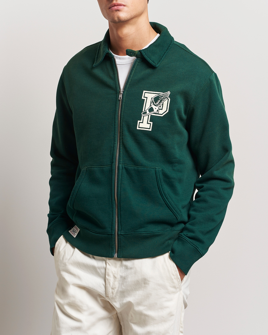 Herre | Trøjer | Polo Ralph Lauren | P Vintage Fleece Full Zip Moss Agate