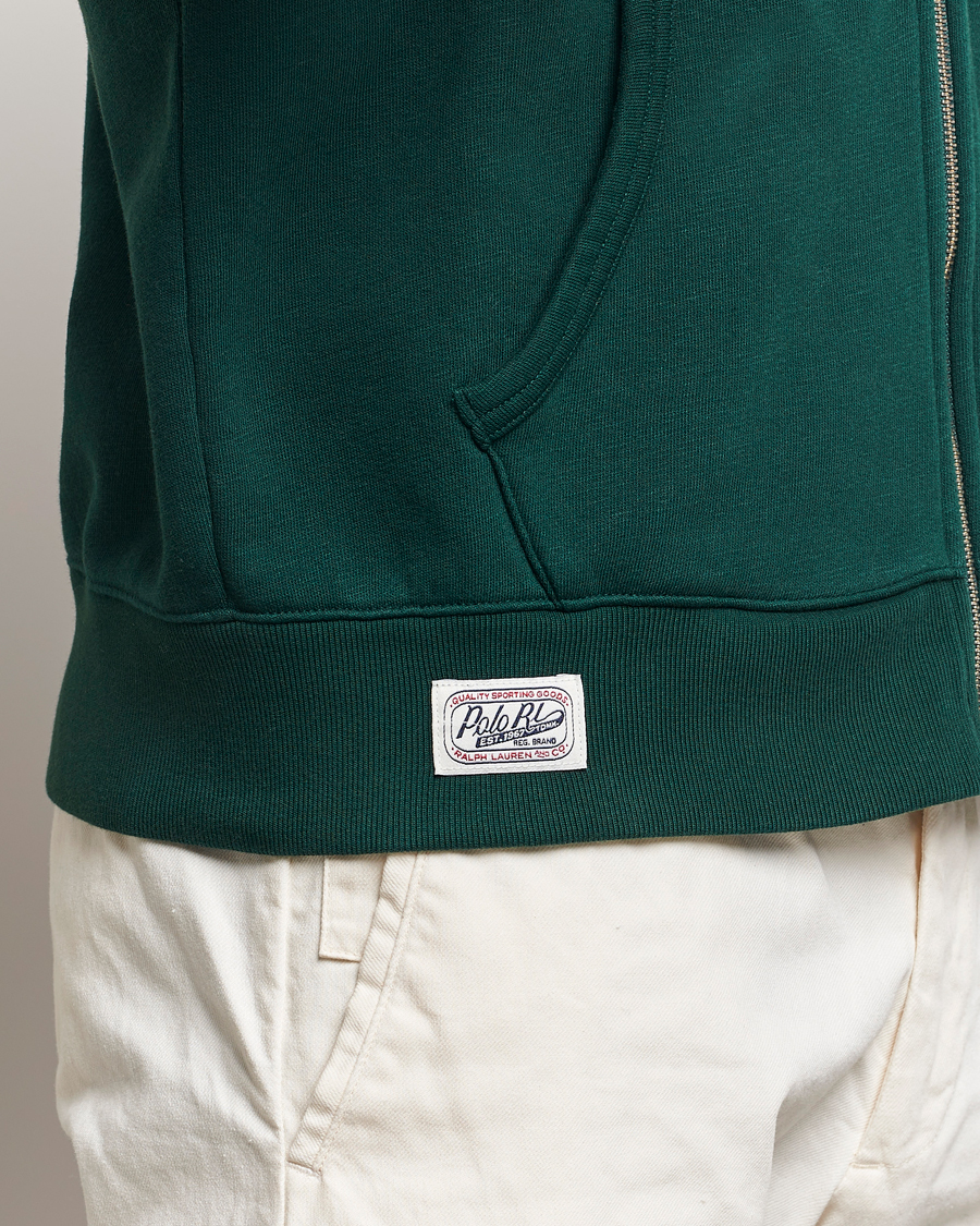 Herre | Trøjer | Polo Ralph Lauren | P Vintage Fleece Full Zip Moss Agate
