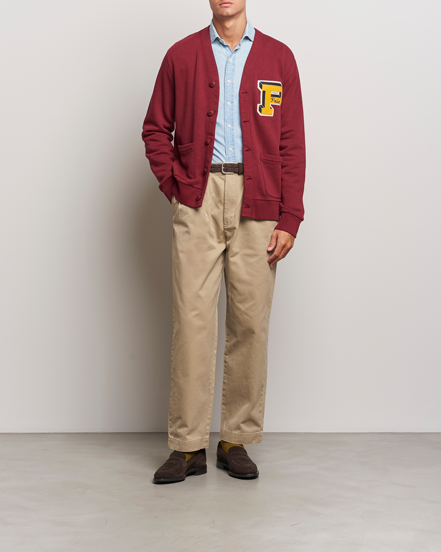 Herre | Trøjer | Polo Ralph Lauren | P Vintage Fleece Cardigan Red Carpet