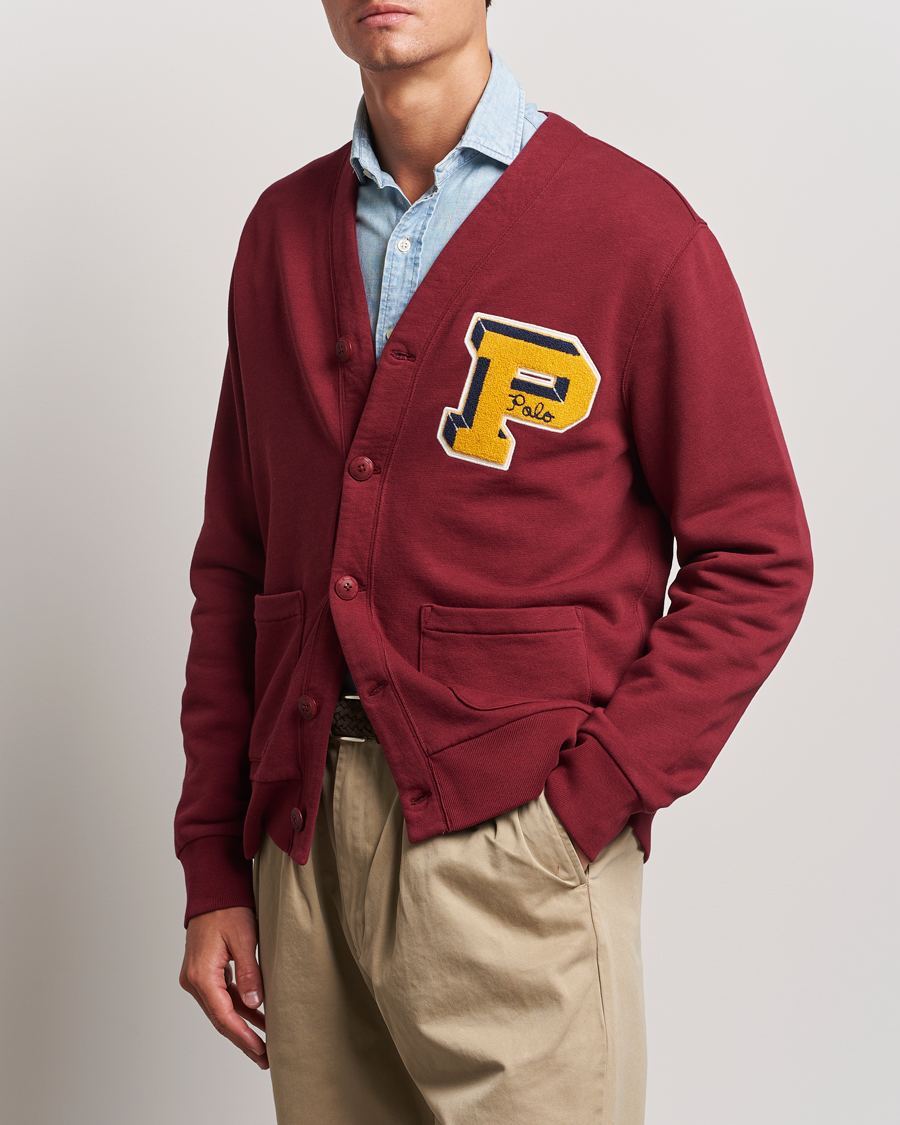 Herre | Trøjer | Polo Ralph Lauren | P Vintage Fleece Cardigan Red Carpet