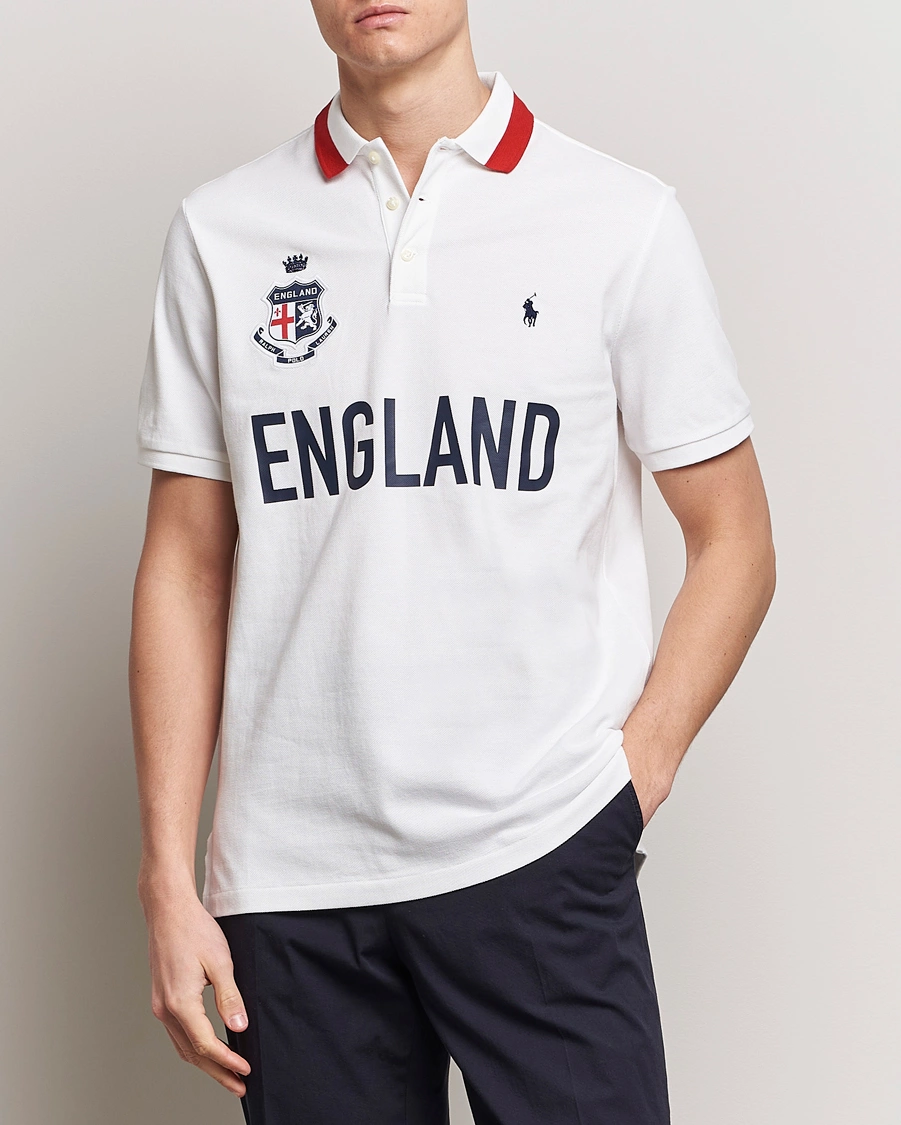 Herre | Polotrøjer | Polo Ralph Lauren | Classic Fit Country Polo White