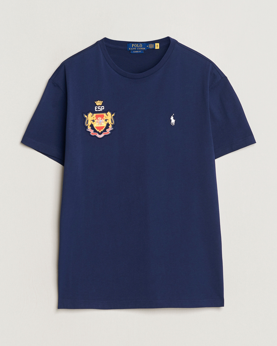 Herre | T-Shirts | Polo Ralph Lauren | Classic Fit Country T-Shirt Refined Navy