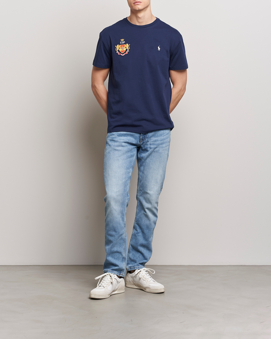 Herre | T-Shirts | Polo Ralph Lauren | Classic Fit Country T-Shirt Refined Navy