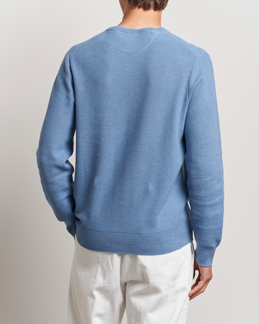 Herre | Trøjer | Polo Ralph Lauren | Textured Crew Neck Sweater Lake Heather
