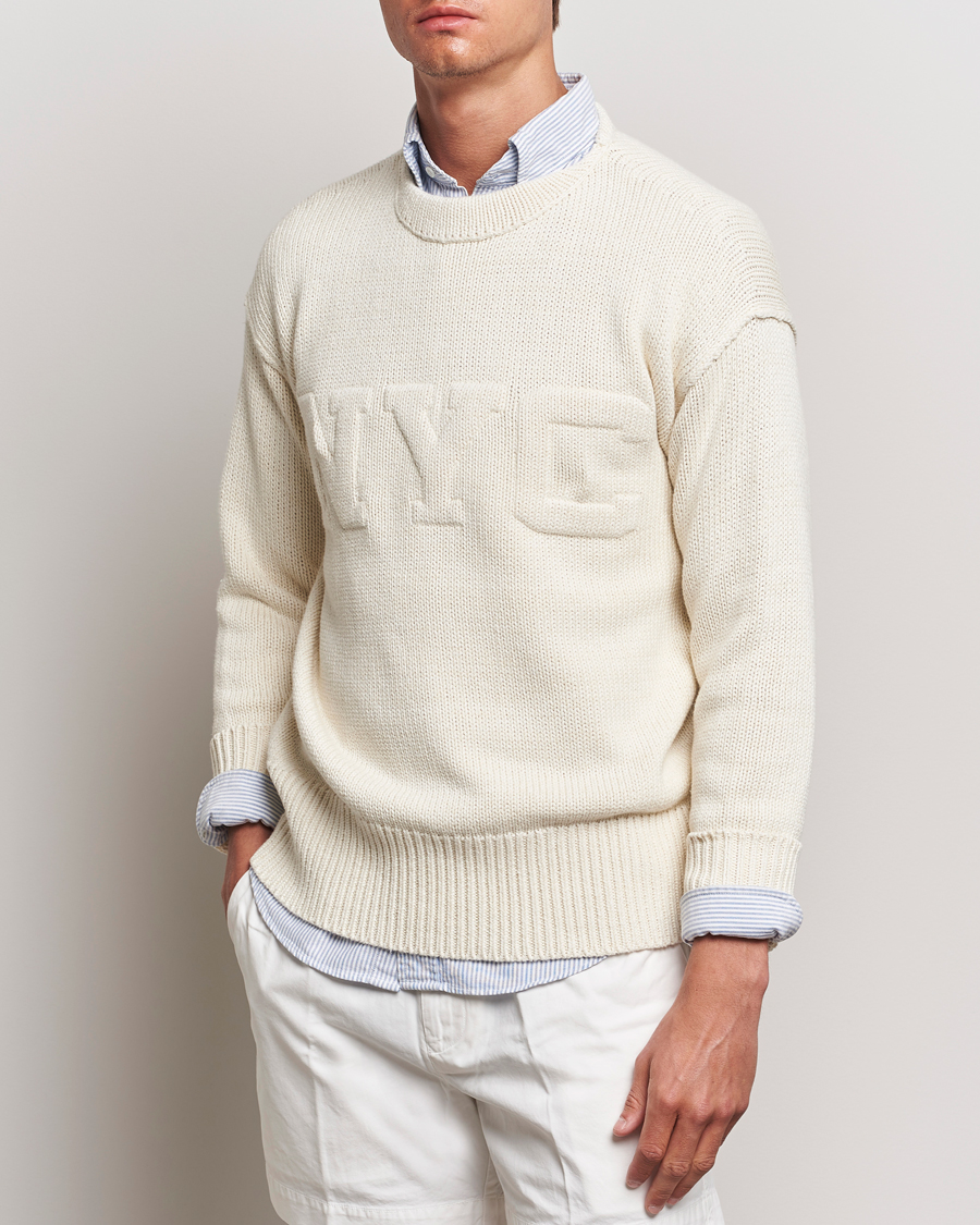 Herre | Trøjer | Polo Ralph Lauren | NYC Knitted Sweater Cream