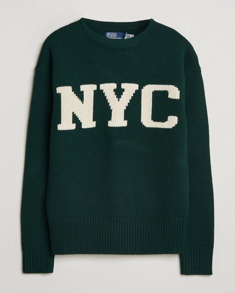 Herre | Trøjer | Polo Ralph Lauren | NYC Knitted Sweater Moss Agate