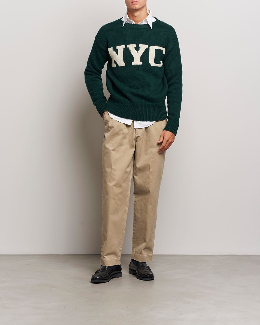 Herre | Trøjer | Polo Ralph Lauren | NYC Knitted Sweater Moss Agate