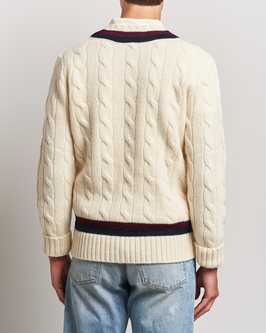Herre | Trøjer | Polo Ralph Lauren | Wool Cricket Sweater Cream