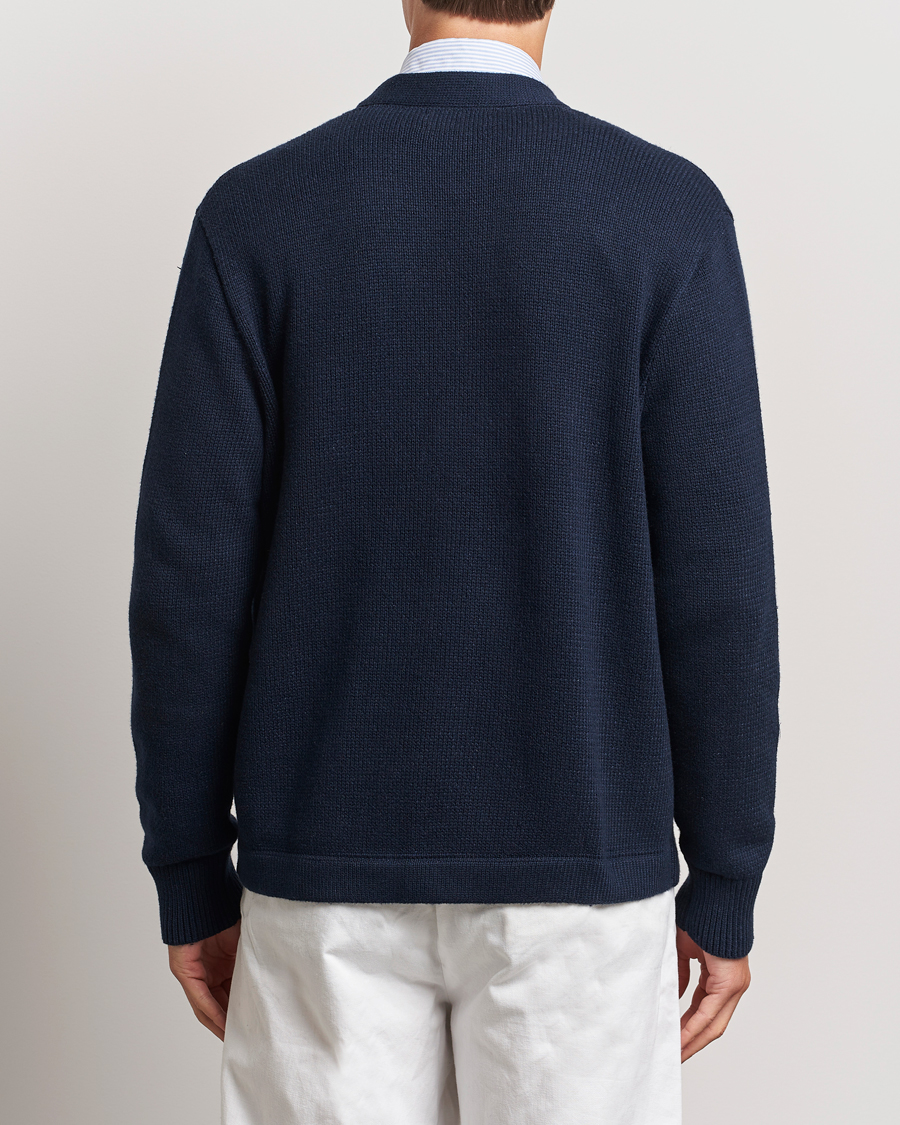 Herre | Trøjer | Polo Ralph Lauren | RL Rowing Knitted Cardigan Aviator Navy