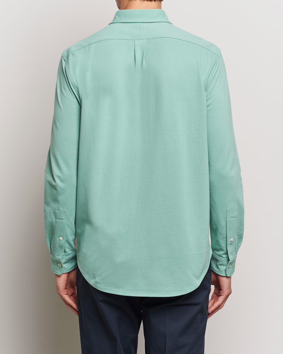 Herre | Skjorter | Polo Ralph Lauren | Featherweight Mesh Shirt Faded Mint
