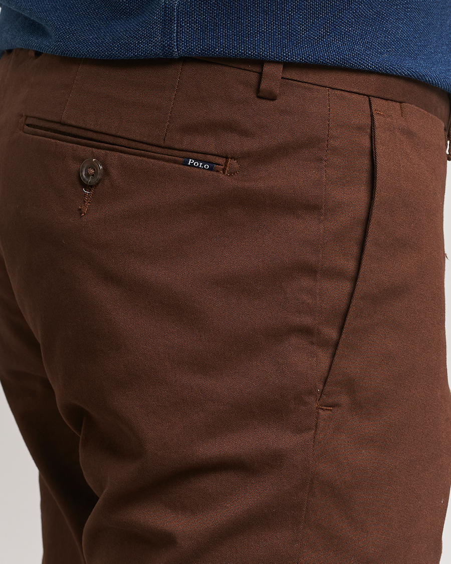 Herre | Bukser | Polo Ralph Lauren | Slim Fit Stretch Chinos Branch Brown