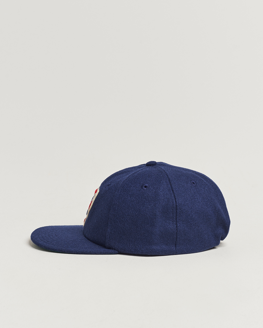 Herre | Kasketter | Polo Ralph Lauren | Naval Wool Baseball Cap Newport Navy