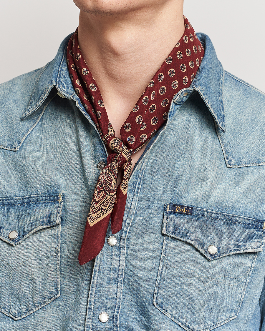 Herr | Accessoarer | Polo Ralph Lauren | Printed Bandana Red