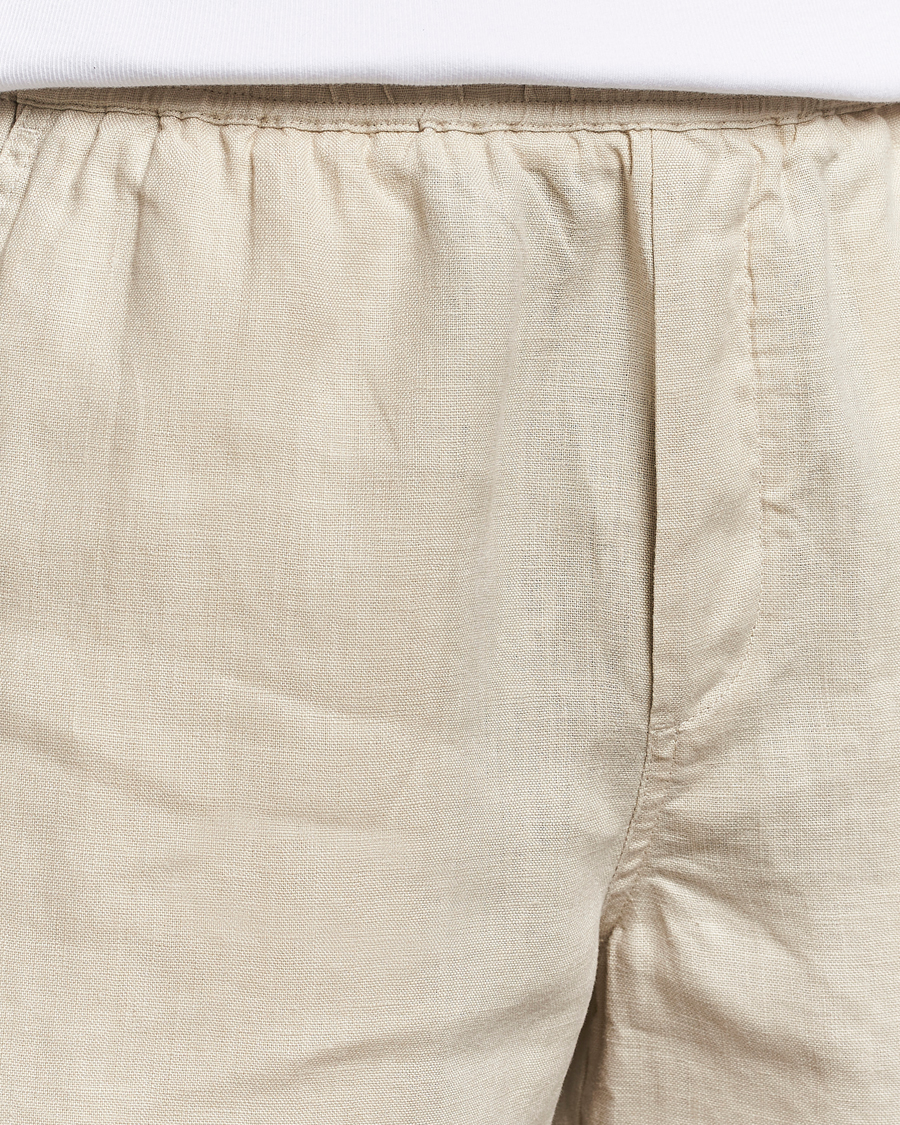 Herre | Shorts | Samsøe Samsøe | Sajabari Linen Drawstring Shorts Castle Wall
