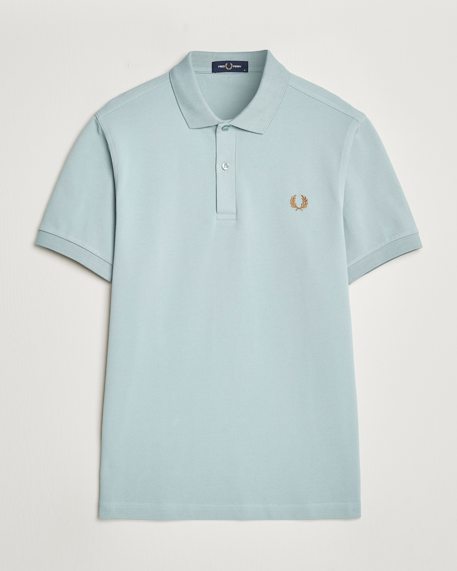 Herre | Polotrøjer | Fred Perry | Plain Polo Shirt Silver Blue