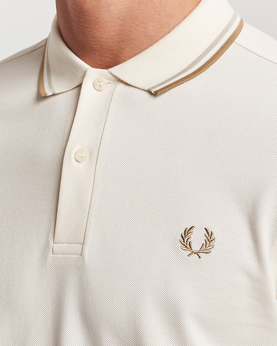 Herre | Polotrøjer | Fred Perry | Twin Tipped Polo Shirt Ecru