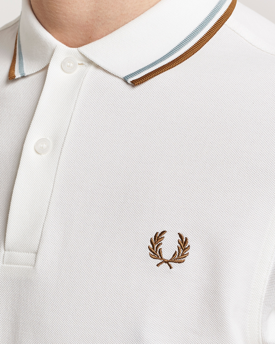 Herre | Polotrøjer | Fred Perry | Twin Tipped Polo Shirt Snow White