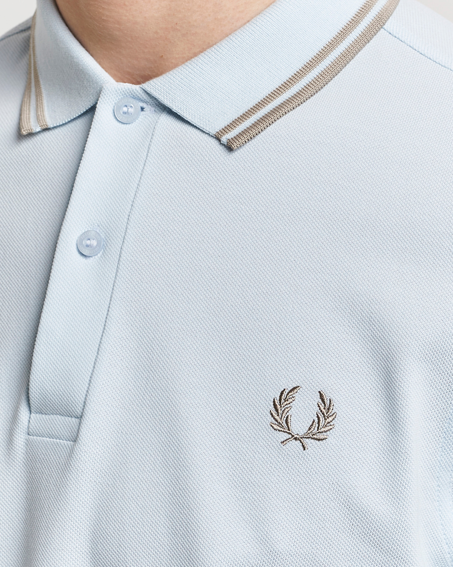 Herre | Polotrøjer | Fred Perry | Twin Tipped Polo Shirt Light Ice