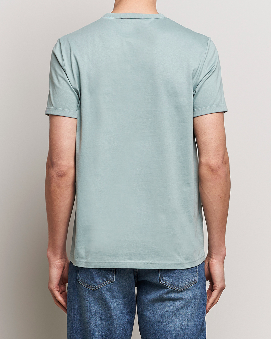Herre | T-Shirts | Fred Perry | Ringer T-Shirt Silver Blue