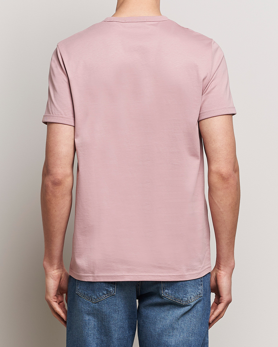 Herre | T-Shirts | Fred Perry | Ringer T-Shirt Dusty Rose Pink