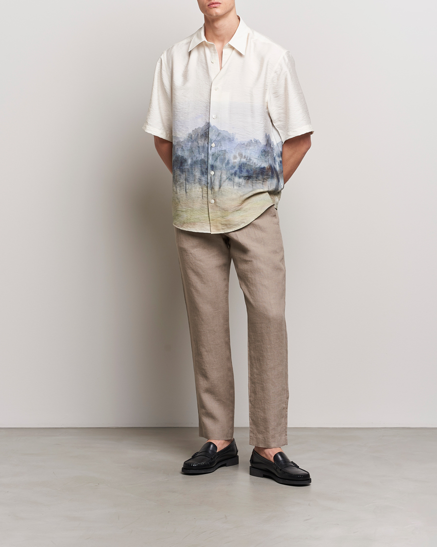 Herre | Bukser | NN07 | Theo Linen Trousers Greige