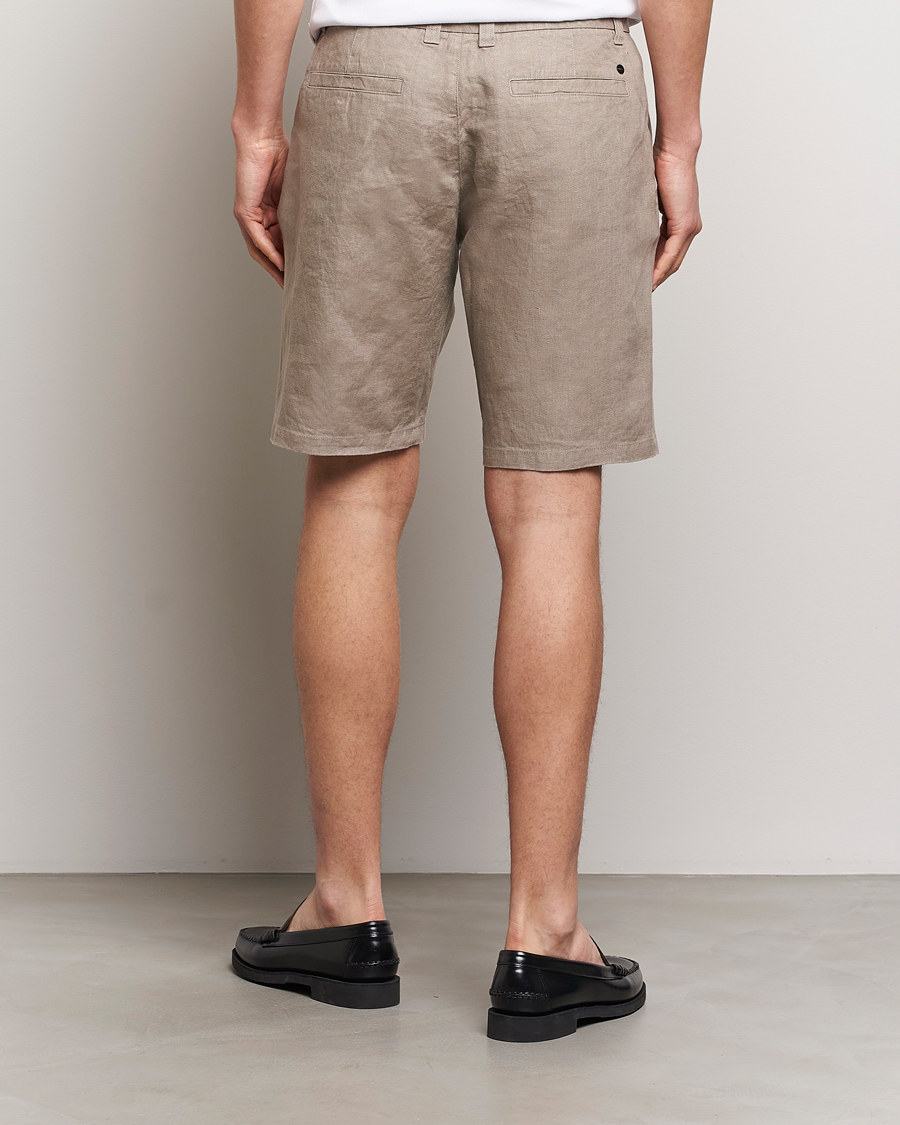 Herre | Shorts | NN07 | Crown Linen Shorts Greige