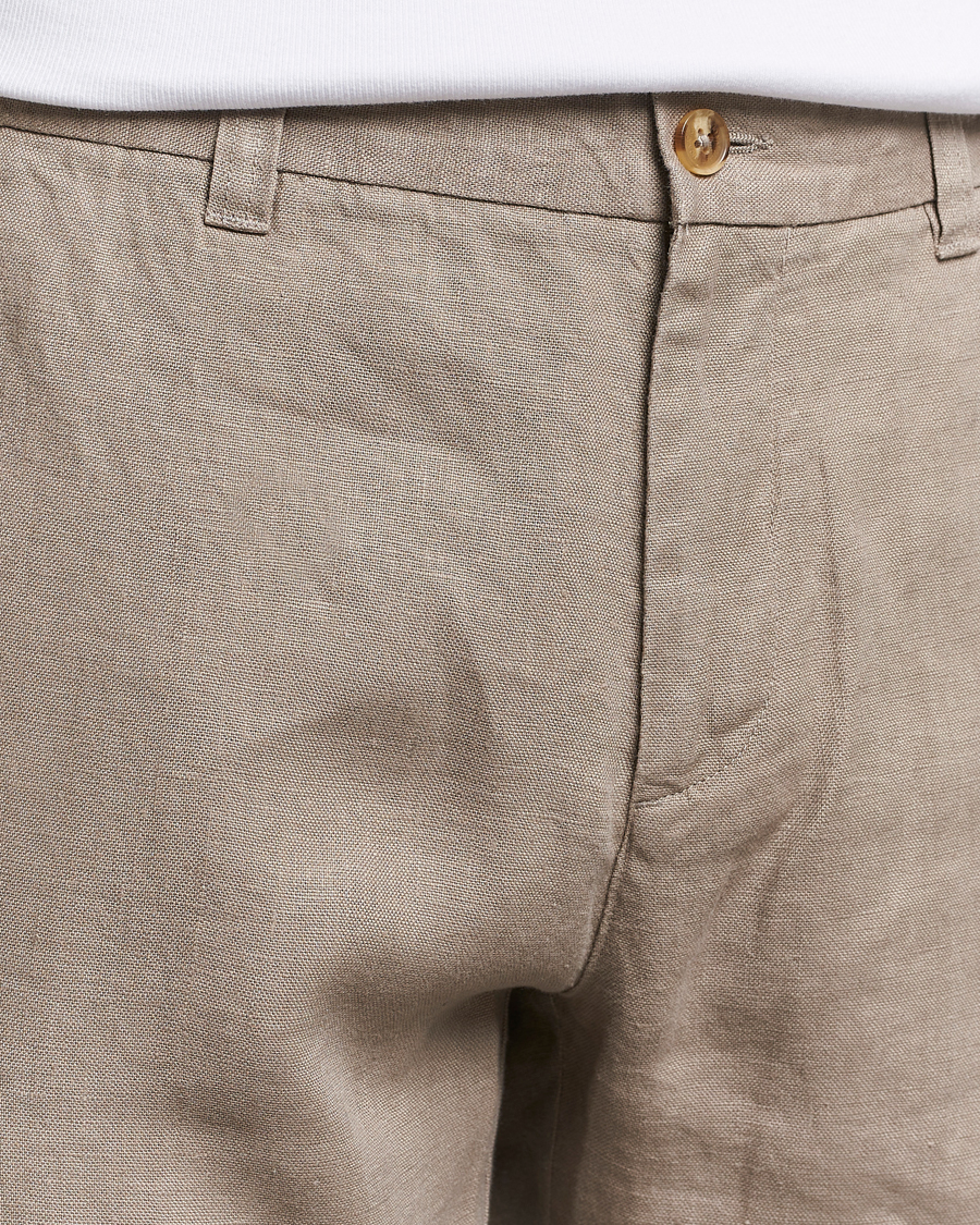 Herre | Shorts | NN07 | Crown Linen Shorts Greige