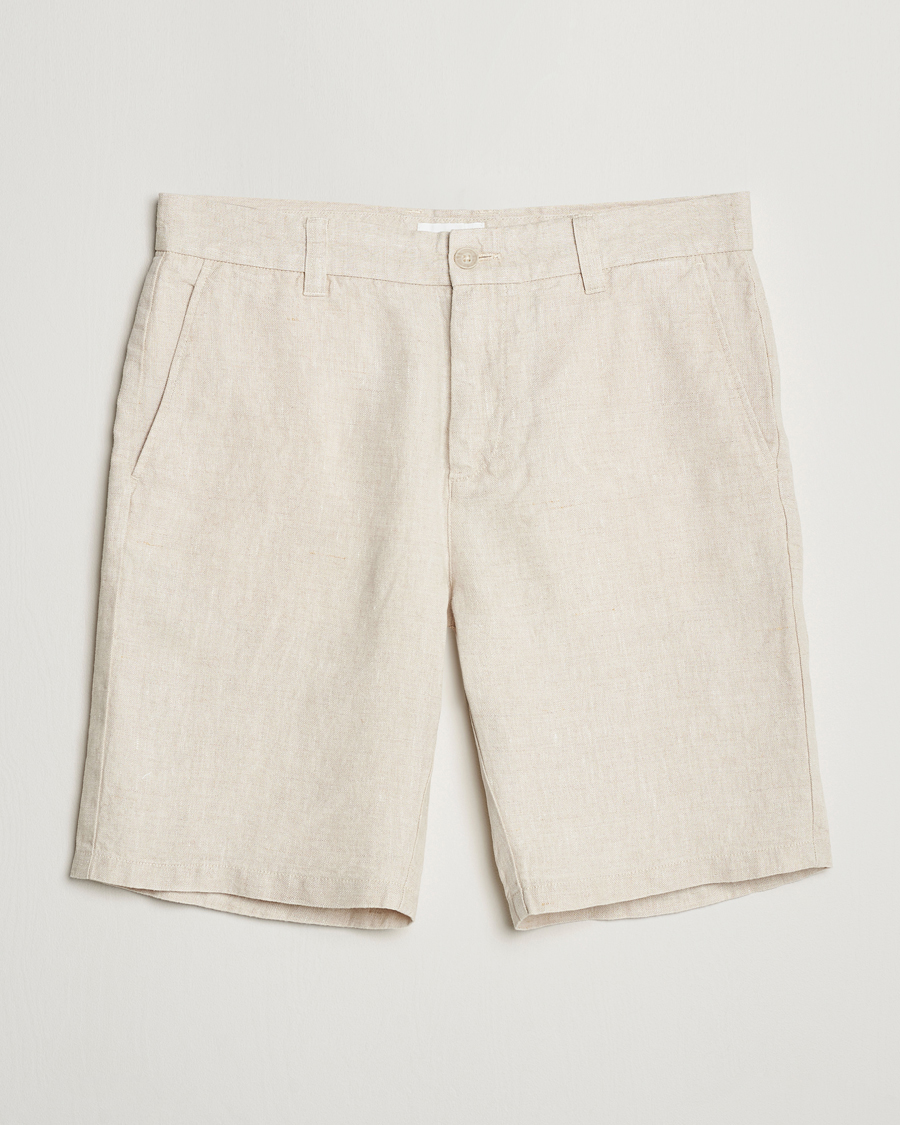 Herre | Shorts | NN07 | Crown Linen Shorts Oat