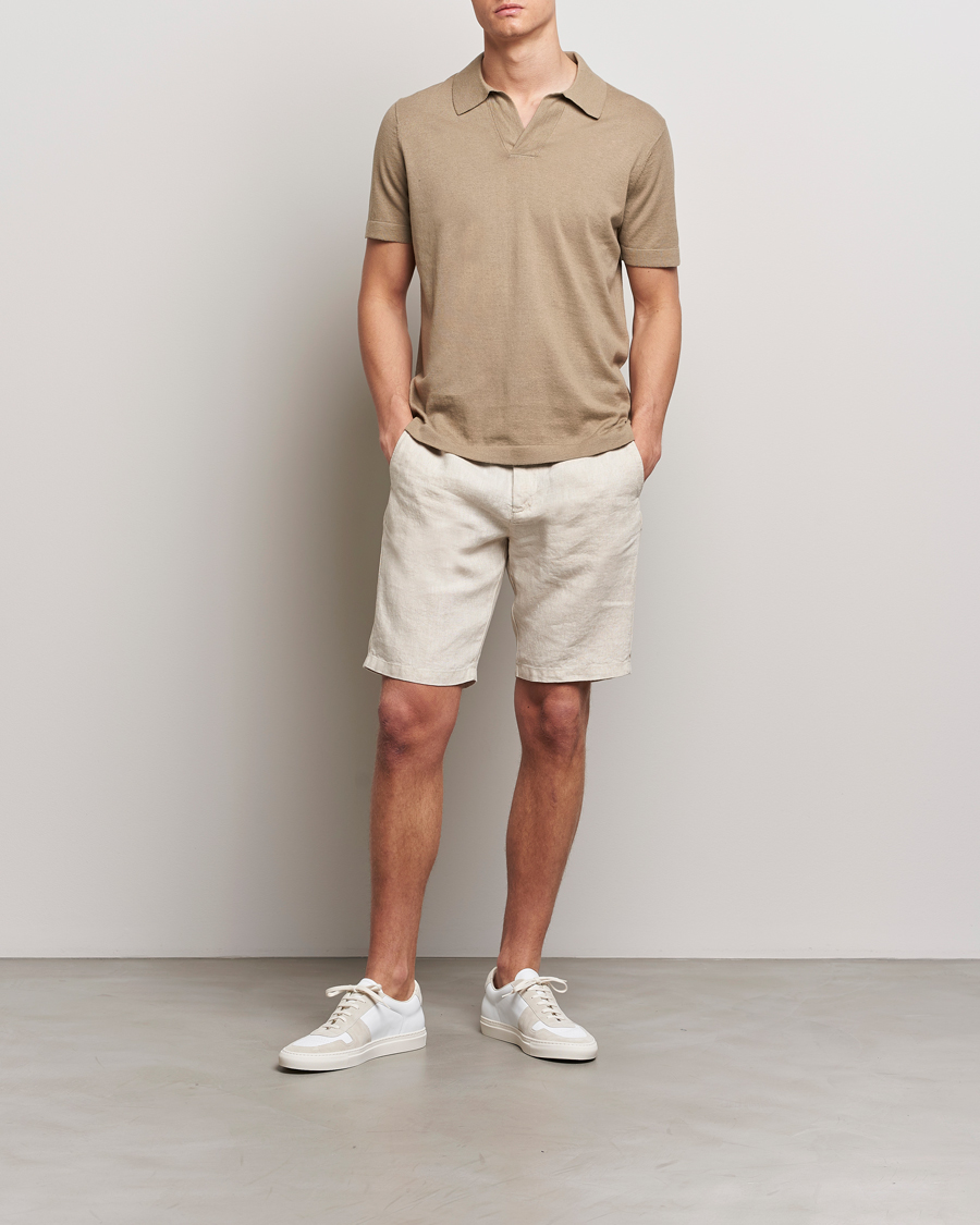 Herre | Shorts | NN07 | Crown Linen Shorts Oat