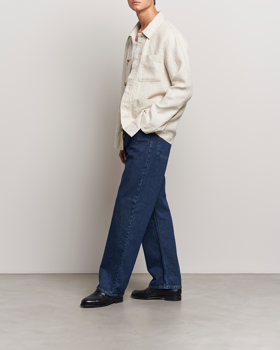 Herre | Skjorter | NN07 | Olav Linen Overshirt Oat